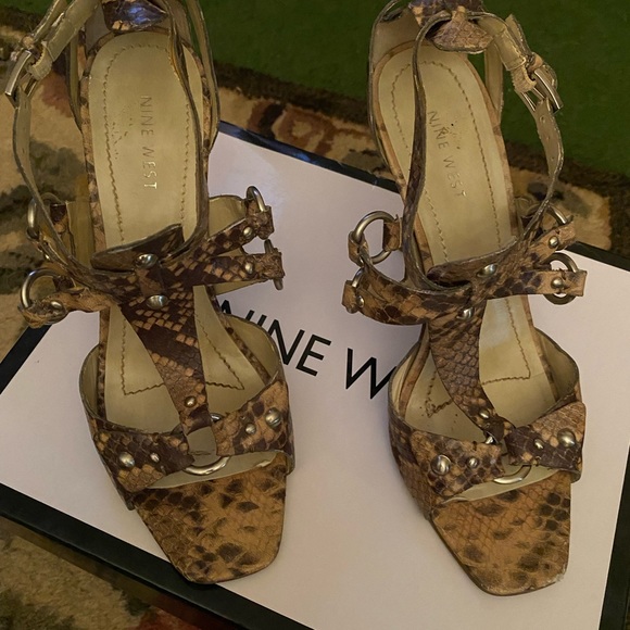 Nine West Gladiator sandals size 7 - Picture 3 of 7